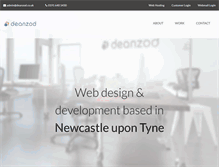 Tablet Screenshot of deanzod.co.uk